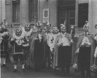 Burgnarrengruppe beim Cannstatter Kübelesmarkt
